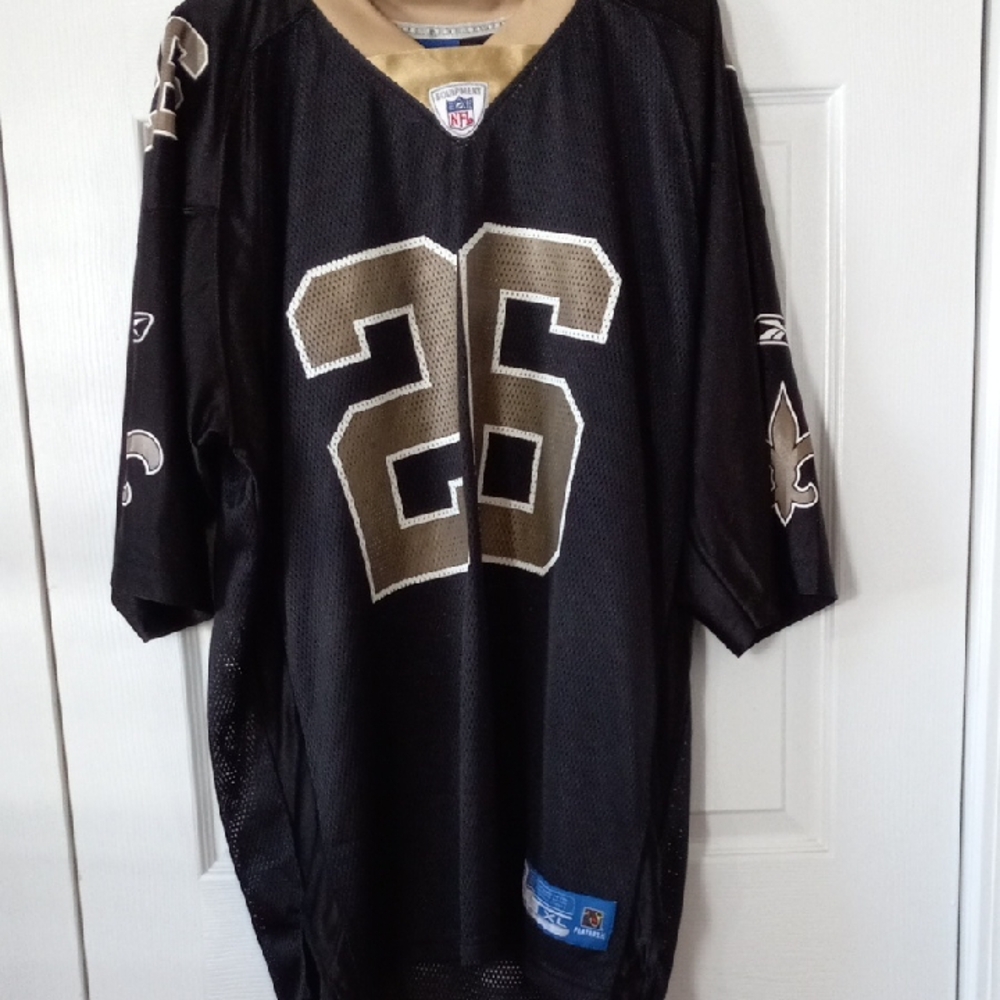Reebok NFL Deuce McAllister Saints Jersey #26  XL